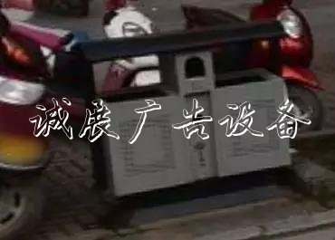 桂平這些人太丑了！文化宣傳欄數(shù)百只垃圾箱所剩無幾