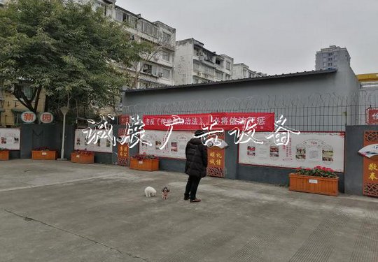 成都高新區(qū)石羊街道新園社區(qū)開(kāi)廣告燈箱展“傳染病防治法”普法宣傳教育工作