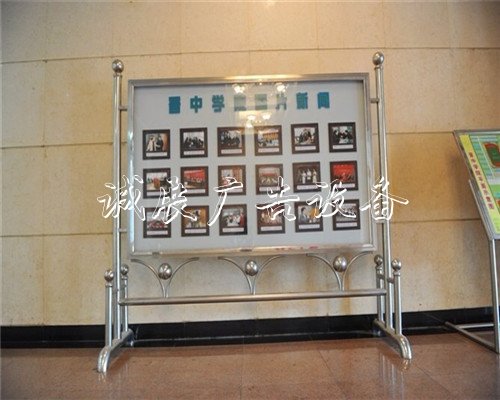 社區(qū)宣傳欄廠家、社路燈燈箱區(qū)宣傳欄、廣鑫不銹鋼