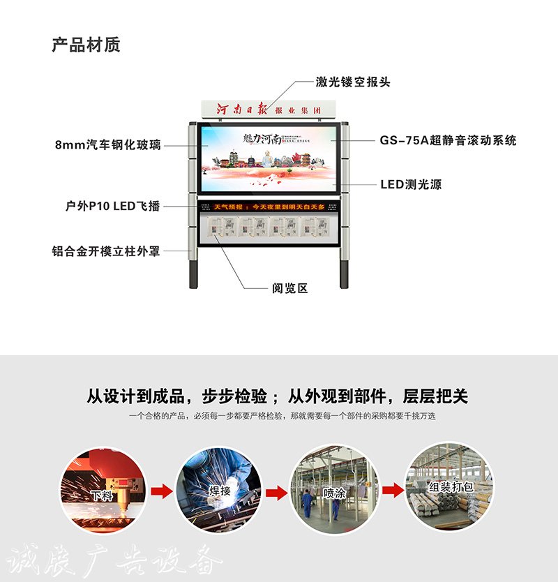 河南通達(dá)多媒黨建宣傳欄體制作有限公司
