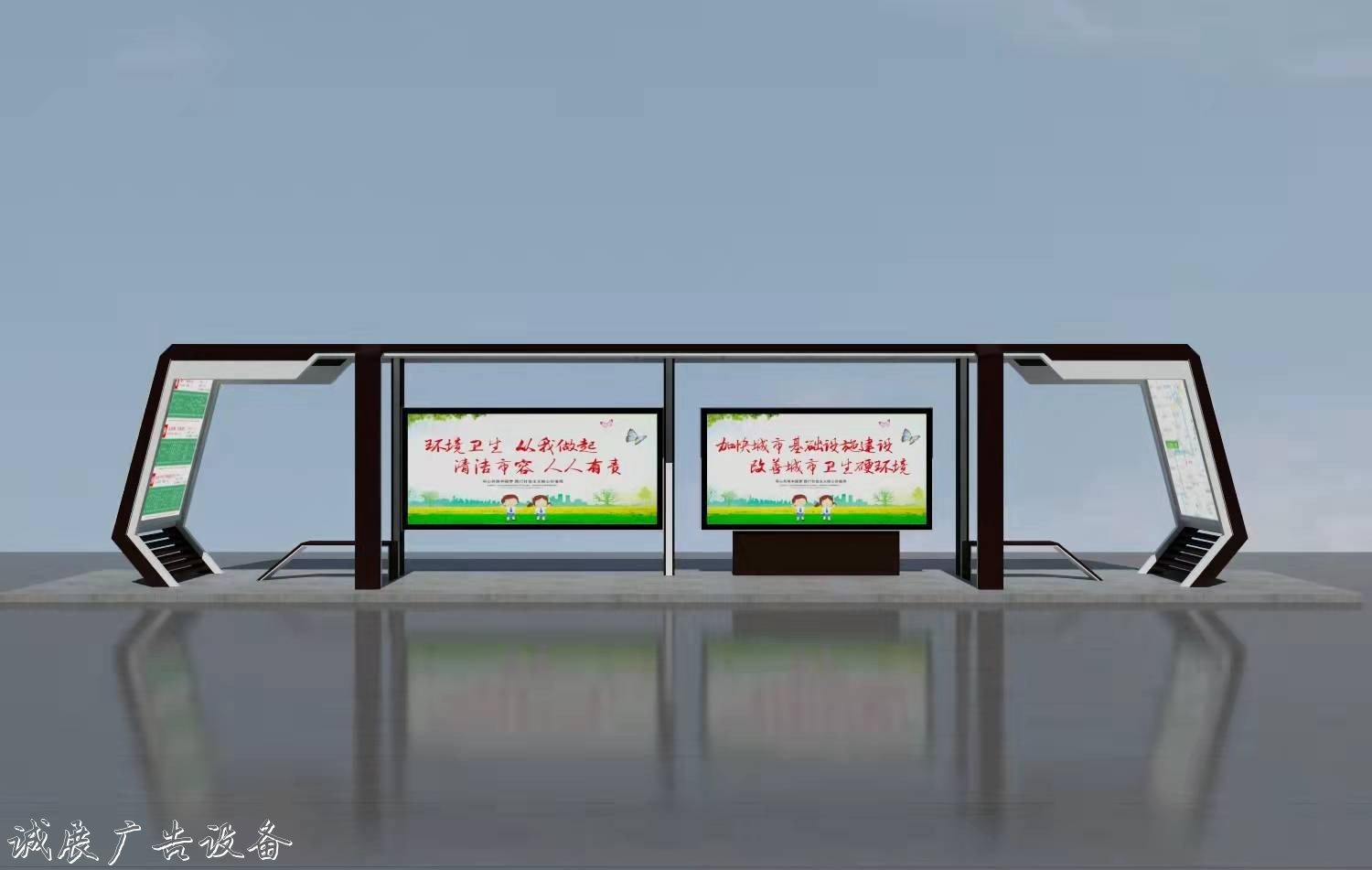 營口候車亭滾動燈箱品質(zhì)高